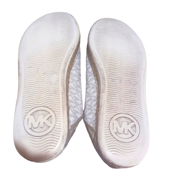 Michael Kors Kristy MK Logo Espadrille Sneaker size 9.5 - Picture 7 of 8